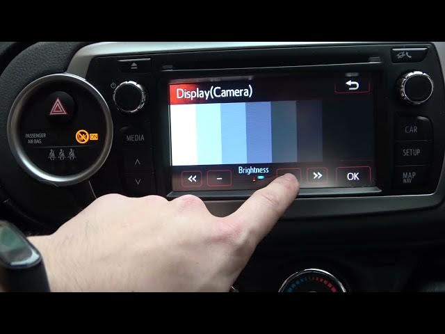 Video thumbnail for How to Change Camera Brightness and Contrast in Toyota Yaris III (2011 -2020) -  Manage Camera