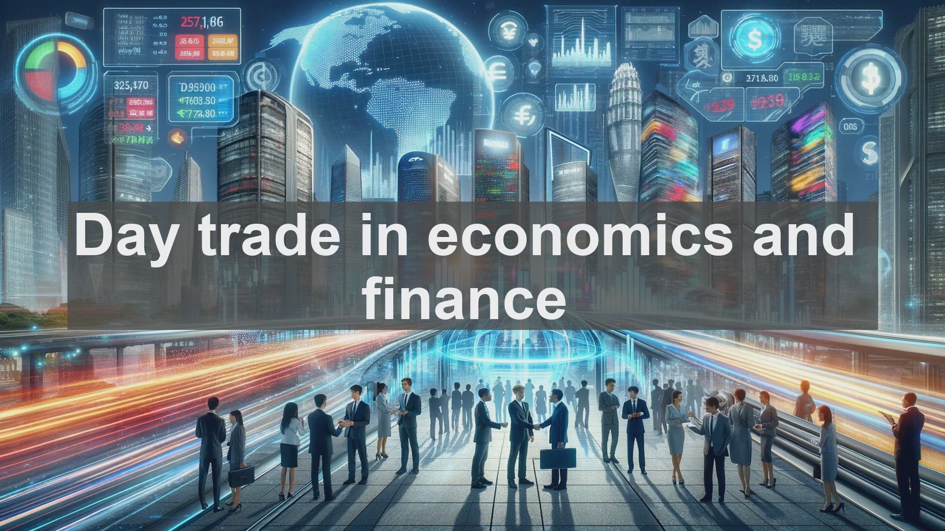 'Video thumbnail for Day trade in economics and finance'