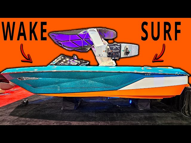 Video thumbnail for Every WAKE / SURF Boat At 2024 Miami Boat Show