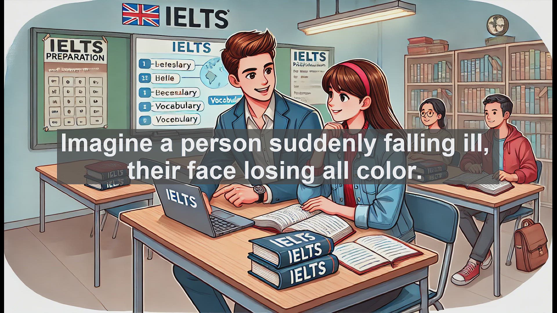 'Video thumbnail for 2000 Must Know IELTS 9.0 Vocabulary - IELTS Vocabulary: Understanding and Using 'Pallor''