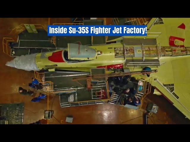 Video thumbnail for How Russia Manufactures the Su-35S Air Superiority Fighter—Full Breakdown