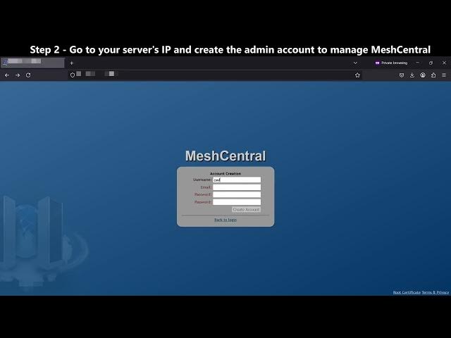 Video thumbnail for How to install Mesh Central on Ubuntu 24 04