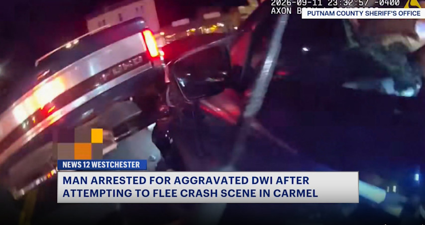 Video thumbnail for Carmel man accused of driving while intoxicated and attempting to flee crash scene