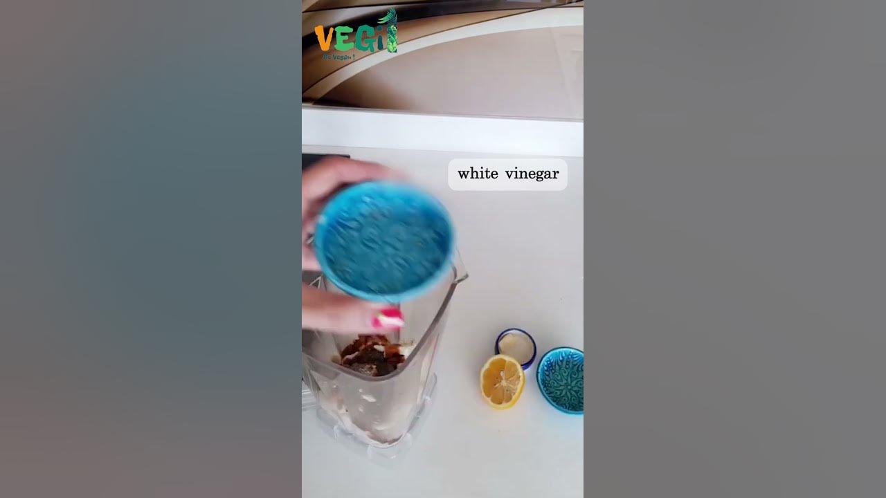 Video thumbnail for How to make vegan mayonnaise with soy puree / without eggs, healthy and delicious