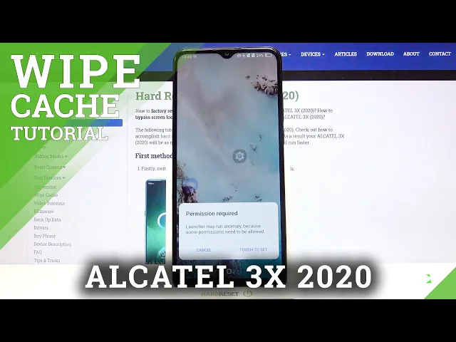 Video thumbnail for How to Wipe Cache in ALCATEL 3X (2020) – Erase Cache Partition