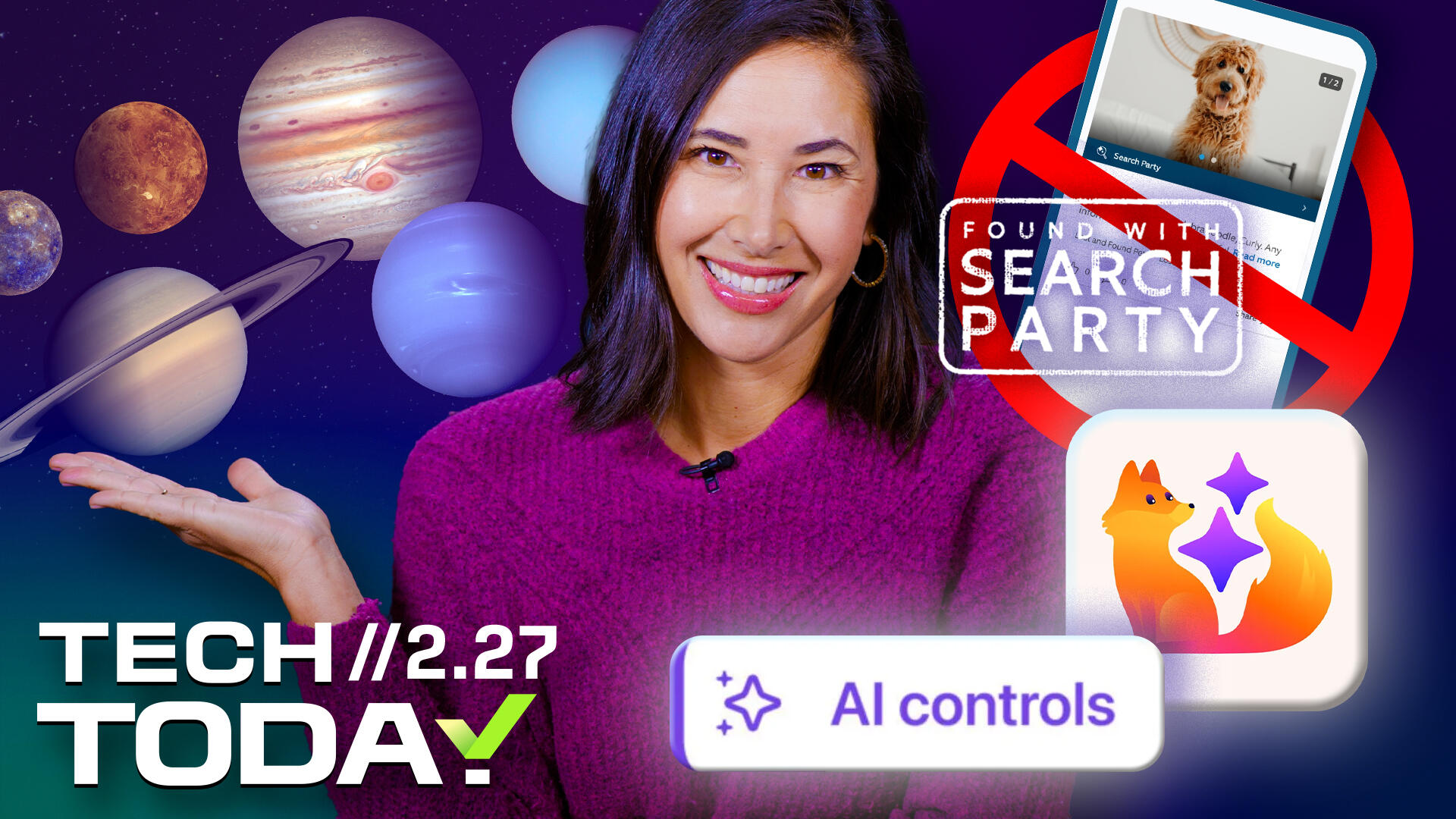 Video thumbnail for Ring Ends Partnership with Flock, New Firefox AI Controls, Planet Parade in View This Week  | Tech Today