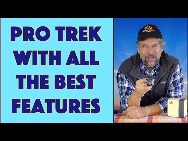 Video thumbnail for Casio PRO TREK Eco-Friendly PRW61-1A Chronograph Watch -- REVIEW