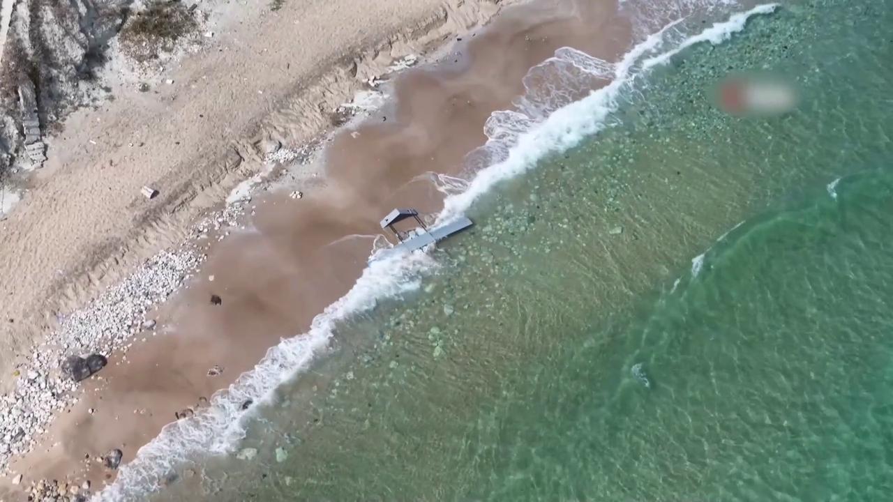 Video thumbnail for T�rkiye: Explosive-Laden UAV Destroyed Off Istanbul Coast.