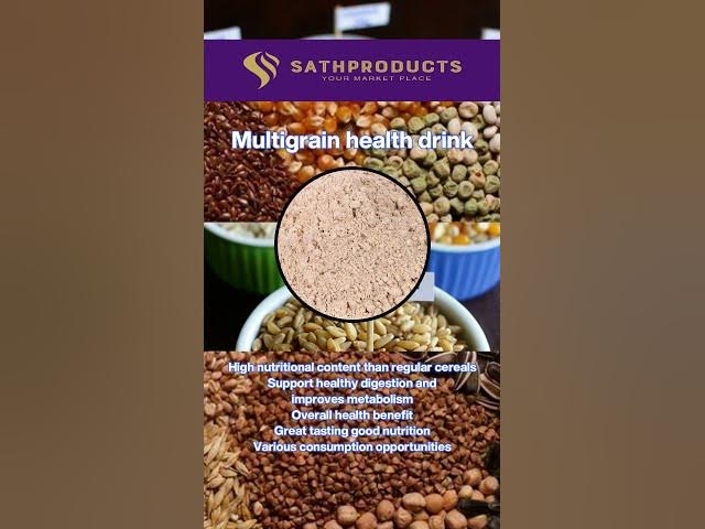 Video thumbnail for Benefits of Multigrain Health Drink