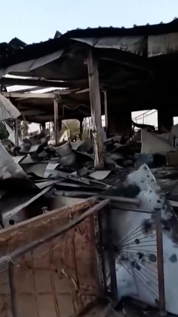 'Video thumbnail for Aftermath of RSF drone attack which killed dozens in Sudan's el-Fasher'