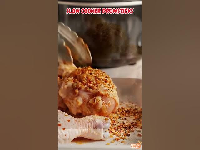 Video thumbnail for Slow Cooker Drumsticks Recipe | Tender, Flavor-Packed Chicken Made Easy