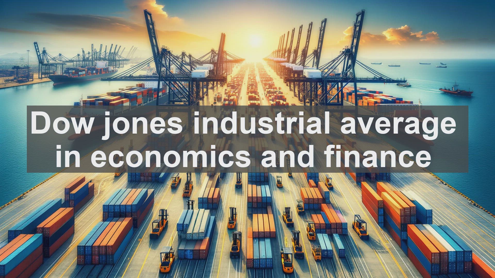 'Video thumbnail for Dow jones industrial average in economics and finance'