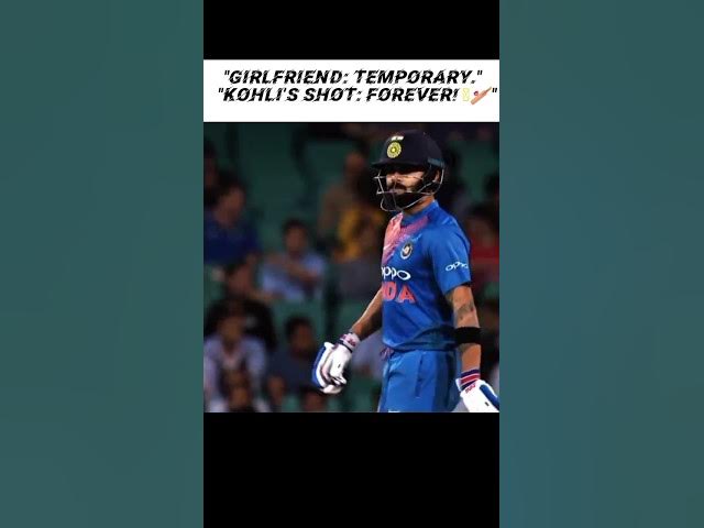 Video thumbnail for "Who needs love when you have Kohli’s cover drive? 😍🔥" #kohlifans #kohlilegacy