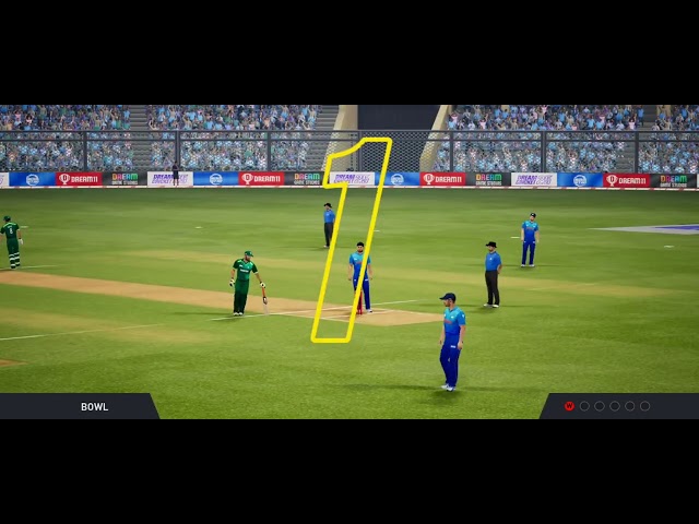Video thumbnail for India vs Pakistan 1 Over Cricket Match: Fantastic Bowling