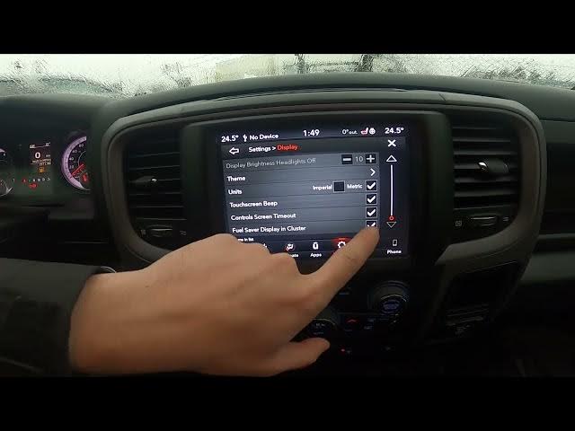 Video thumbnail for How to Enable or Disable Fuel Saver in Dodge RAM 1500 II ( 2019 - now )