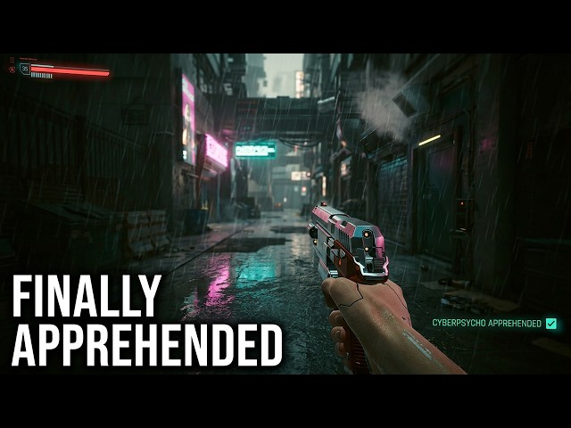 Video thumbnail for Cyberpunk 2077 Cyberpsycho Letter of the Law Complete