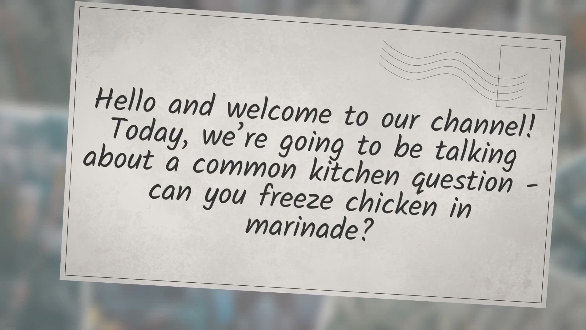 Video thumbnail for Can You Freeze Chicken in Marinade? Expert Tips & Tricks