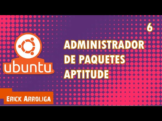 'Video thumbnail for Administrador de paquetes APTITUDE | Linux desde cero (vídeo 6)'