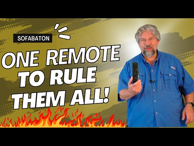 Video thumbnail for Sofabaton U2 Universal Remote Control -- DEMO & REVIEW
