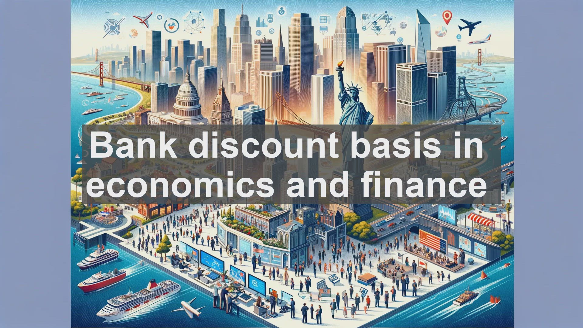 'Video thumbnail for Bank discount basis in economics and finance'