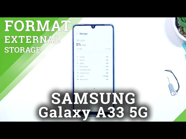 Video thumbnail for How to Format SD Card on SAMSUNG Galaxy A33 5G // Wipe Memory Card Data