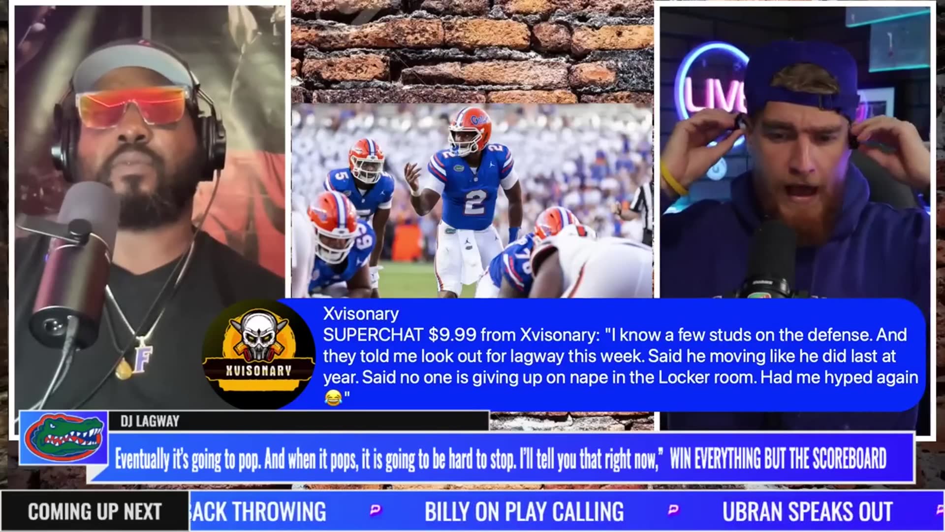'Video thumbnail for DJ Lagway Gets Real: Pocket Work, First-Team Reps, and a Warning — ‘When It Pops, It’ll Be Scary’"'