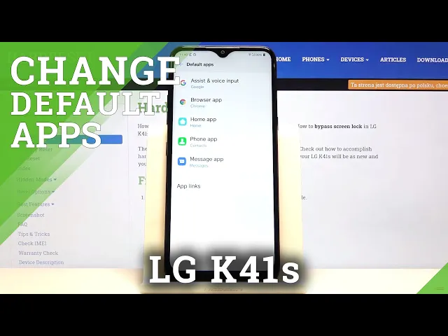Video thumbnail for Adjust Default Apps - LG K41s & App Customizations