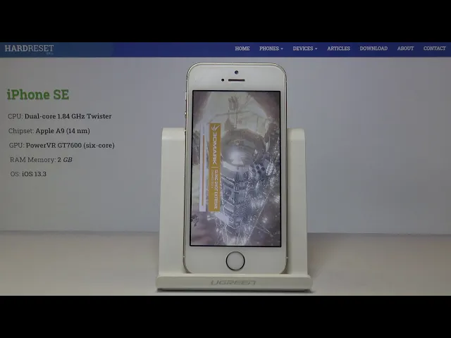Video thumbnail for 3DMark Benchmark on iPhone SE – Checkup Performance
