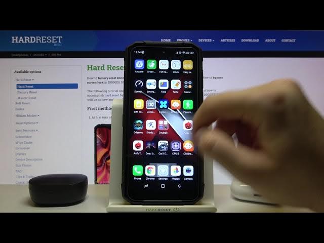 Video thumbnail for How to Turn NFC On or Off in DOOGEE S96 Pro