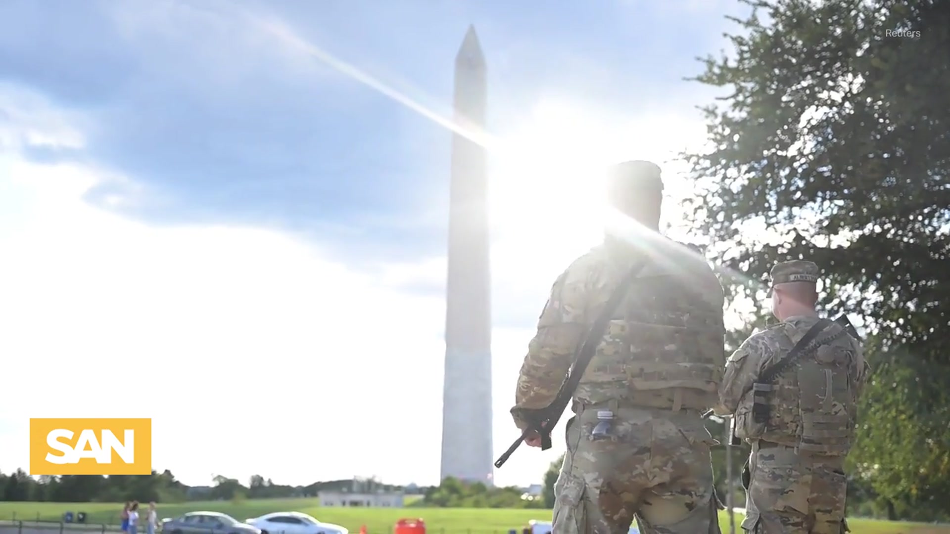 'Video thumbnail for Trump proposes using ‘high-crime’ cities for military training'