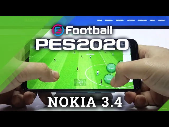 Video thumbnail for PES Mobile Game Test on Nokia 3.4 - Gameplay / FPS / Gaming Checkup