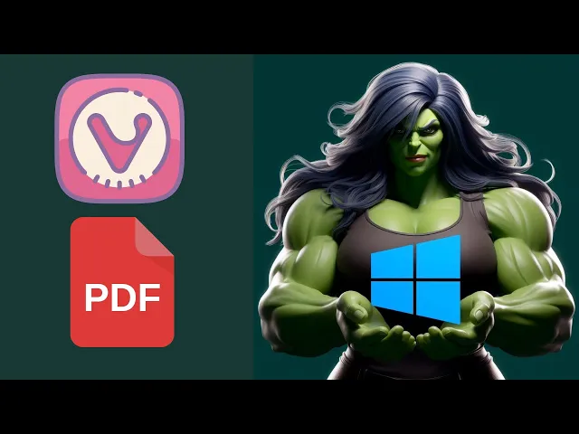 'Video thumbnail for How to Set Vivaldi Browser as Your Default PDF Viewer on Windows 10 | GearUpWindows Tutorial'