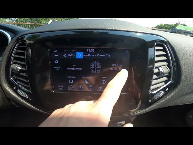 Video thumbnail for How to Find Eco Trip Report in Jeep Compass II ( 2017 - now ) | Eco Raport