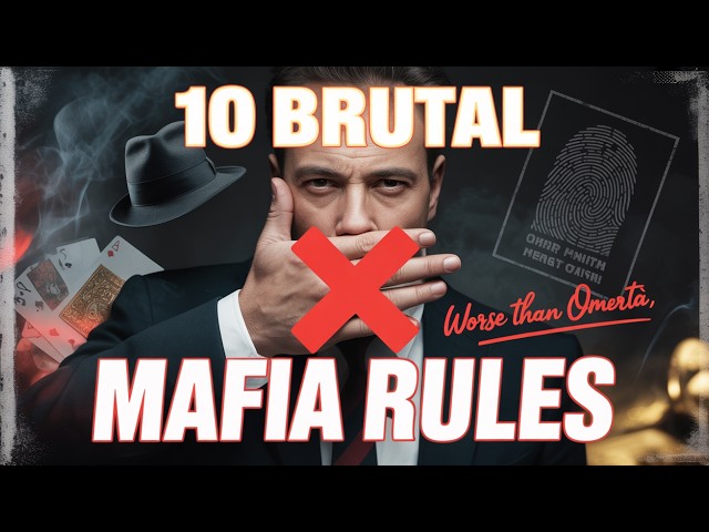 Video thumbnail for Top 10 Most Brutal Mafia Rules Worse Than Omertà