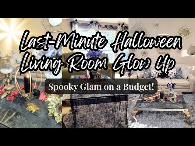 Video thumbnail for Last Minute Halloween Living Room Glow Up | Spooky Glam on a Budget