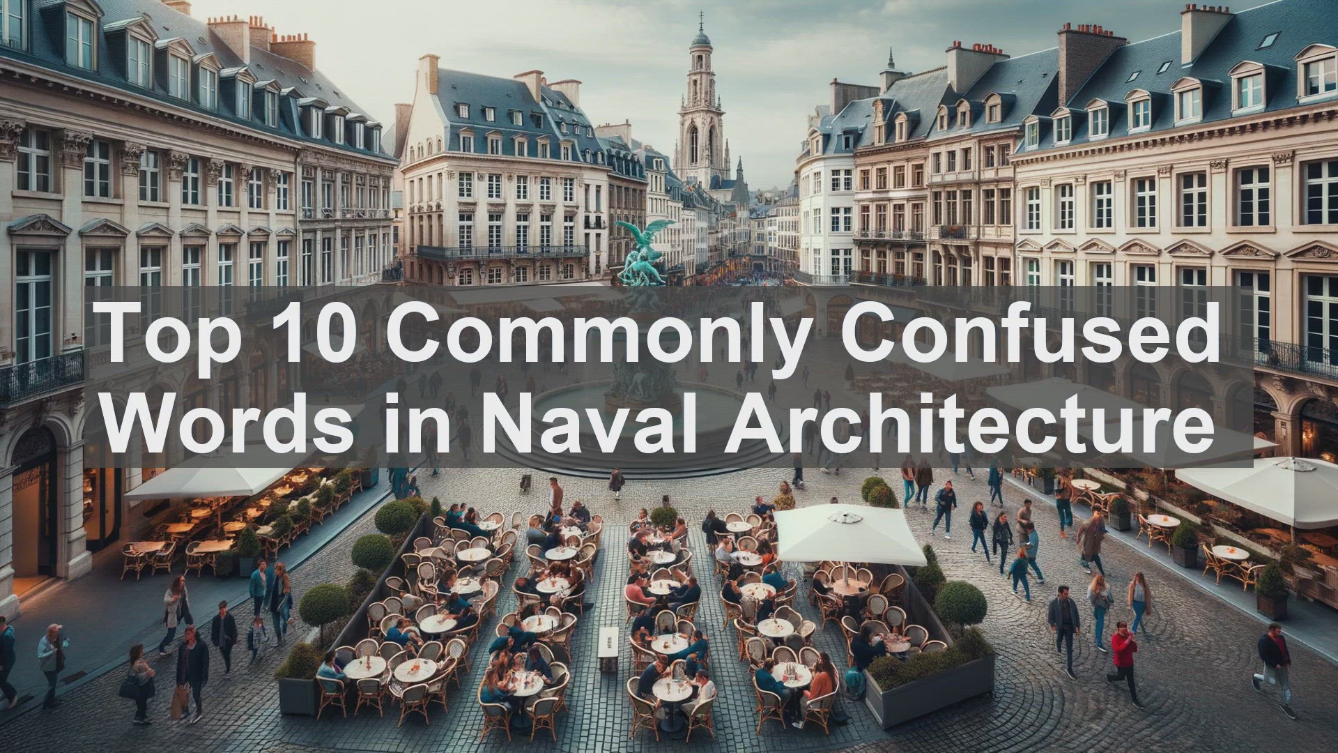 'Video thumbnail for Top 10 Commonly Confused Words in Naval Architecture'