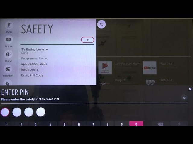 Video thumbnail for How to Reset PIN Code (Password) in LG LED Smart TV? (LG39LB650V)