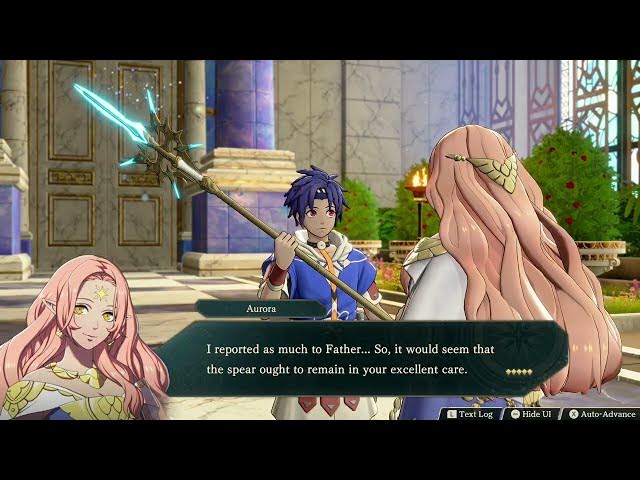 Video thumbnail for Fire Emblem: Fortune's Weave - 1 Cai's Path Ch 10: Aurora Casts Spell on Cai | Learned "Blaze"