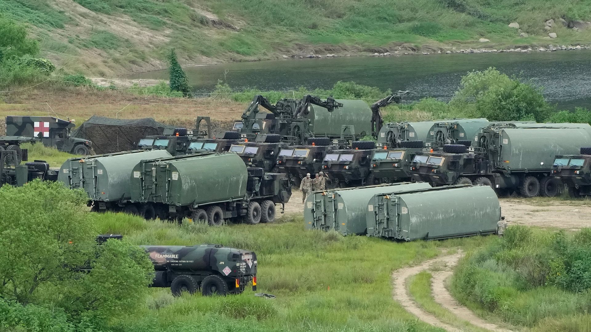 Video thumbnail for Trump scales back South Korea military drills, pointing to relationship with Kim
