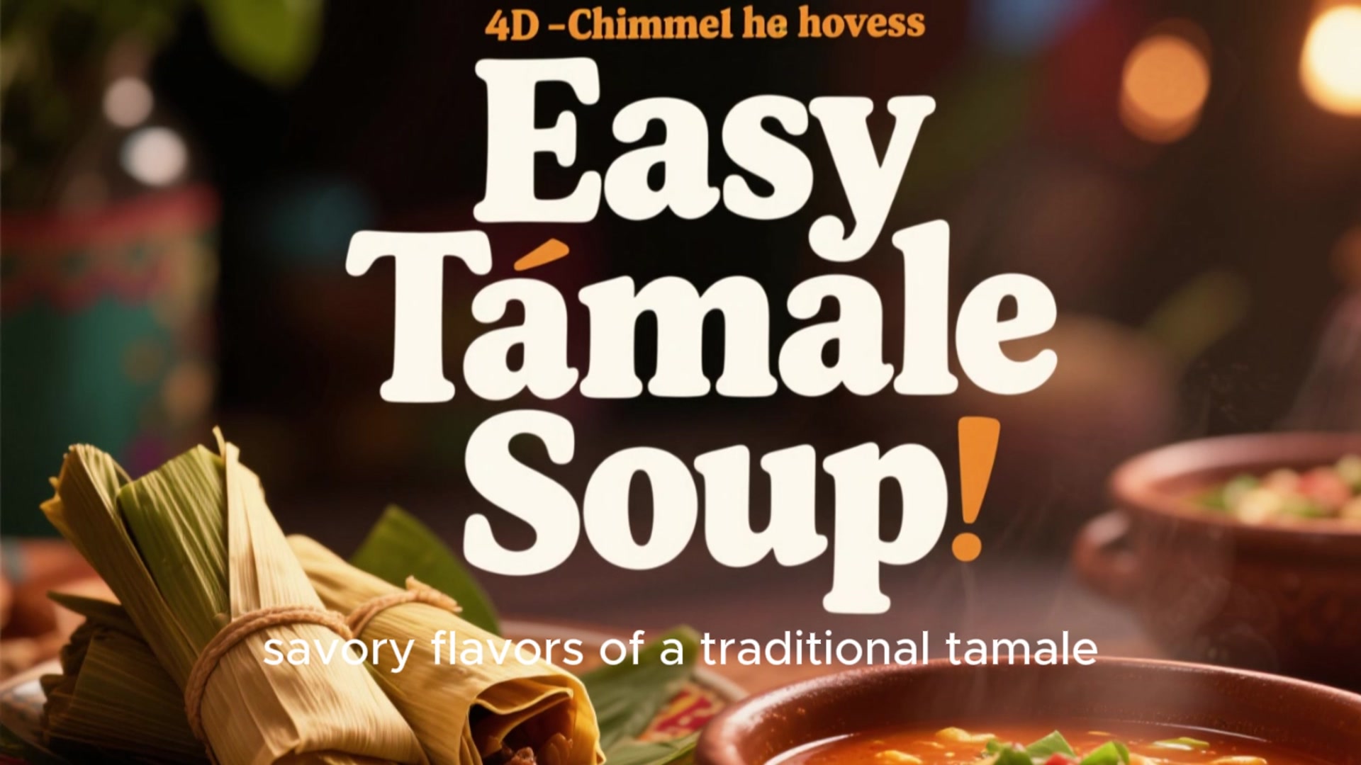 Video thumbnail for Easy Tamale Soup  A Delicious Game Day Favorite