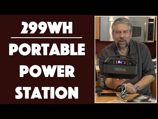 Video thumbnail for TACKLIFE P30 299Wh Portable Power Station -- REVIEW
