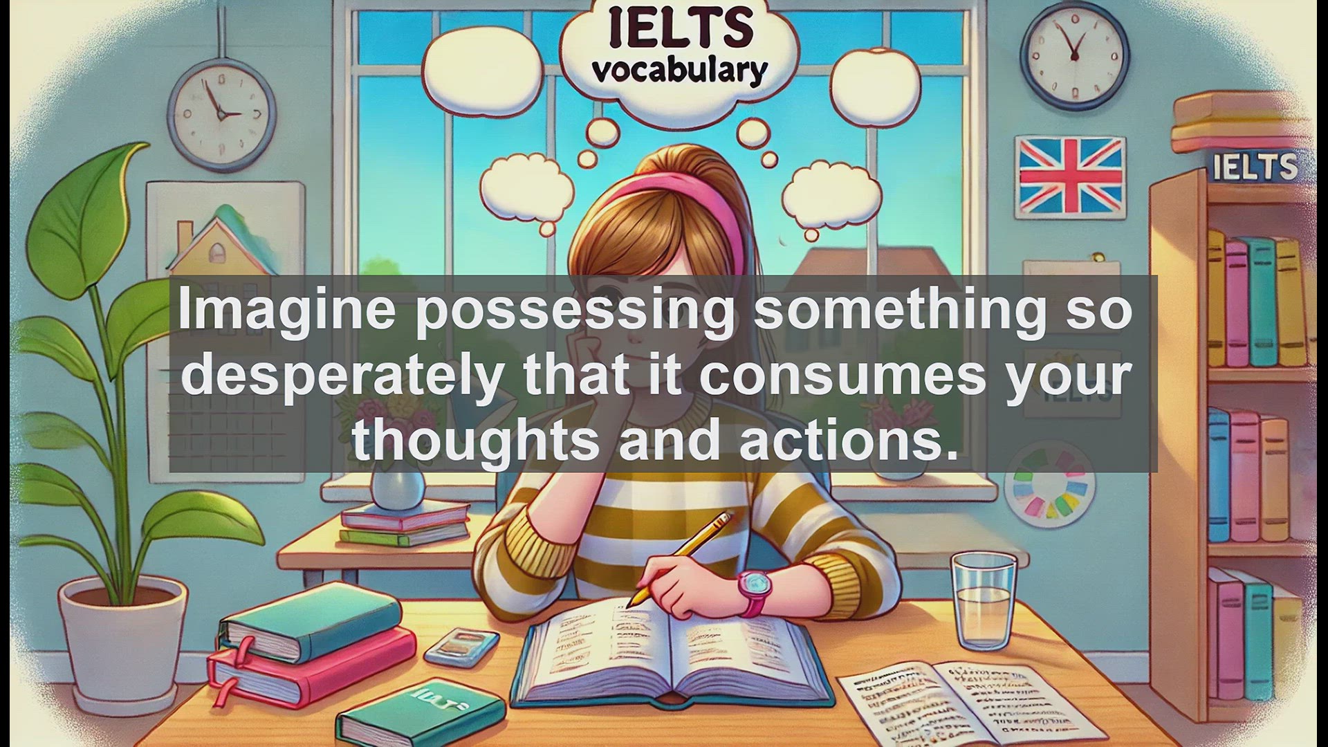 'Video thumbnail for 2000 Must Know IELTS 9.0 Vocabulary - Covetous: Mastering a Powerful Adjective for IELTS Success'