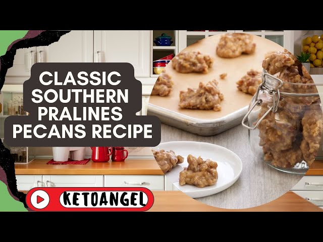 'Video thumbnail for Classic Southern Pralines Pecans Recipe'