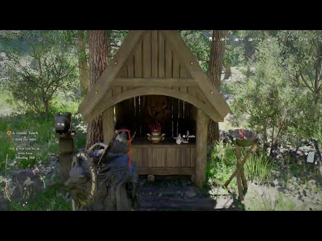 Video thumbnail for Crimson Desert - Chapter 3 A Gentle Touch: Howling Hill: Select the Letter From The Dragon Totem