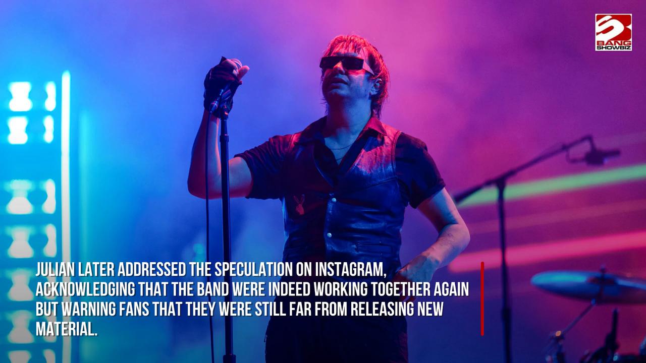 Video thumbnail for The Strokes explain their new album delay