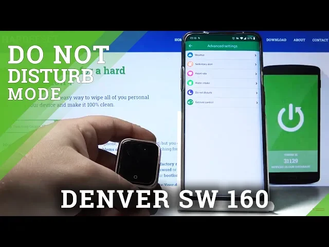 Video thumbnail for How to Enable Do Not Disturb Mode in Denver SW 160 – Silent Mode