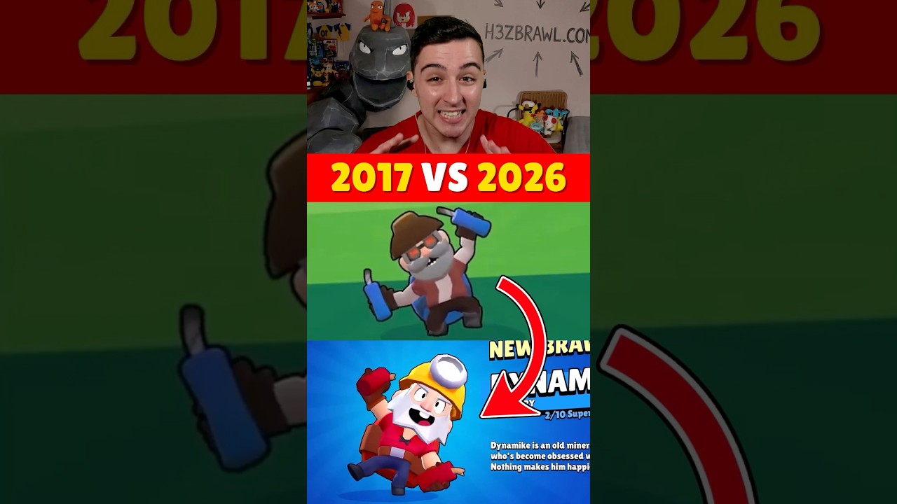 Video thumbnail for BRAWLERS ANTES vs AHORA en BRAWL STARS 😱🔥