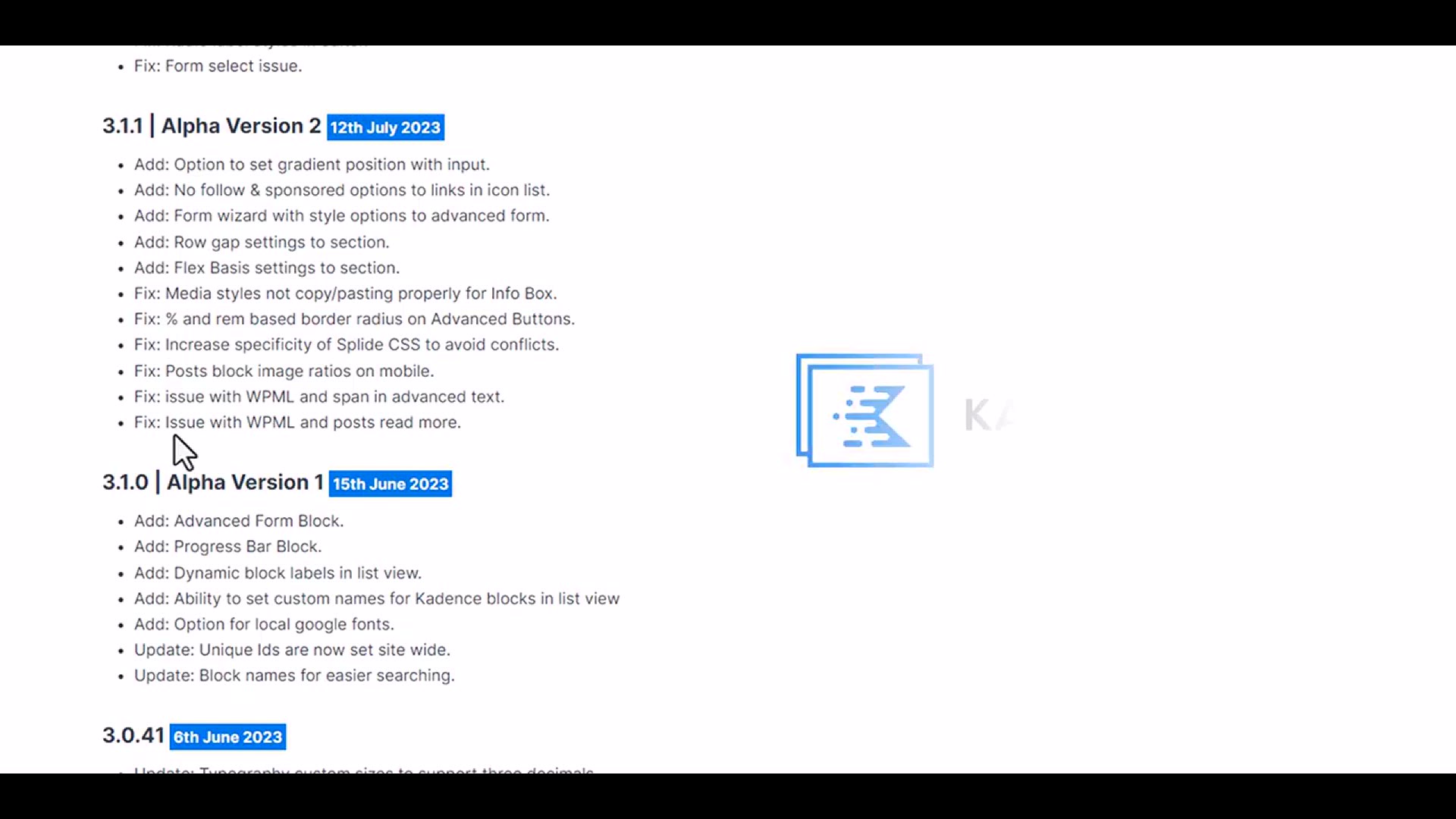 'Video thumbnail for New Advanced Form Block in Kadence Blocks 3.1 [Update]'