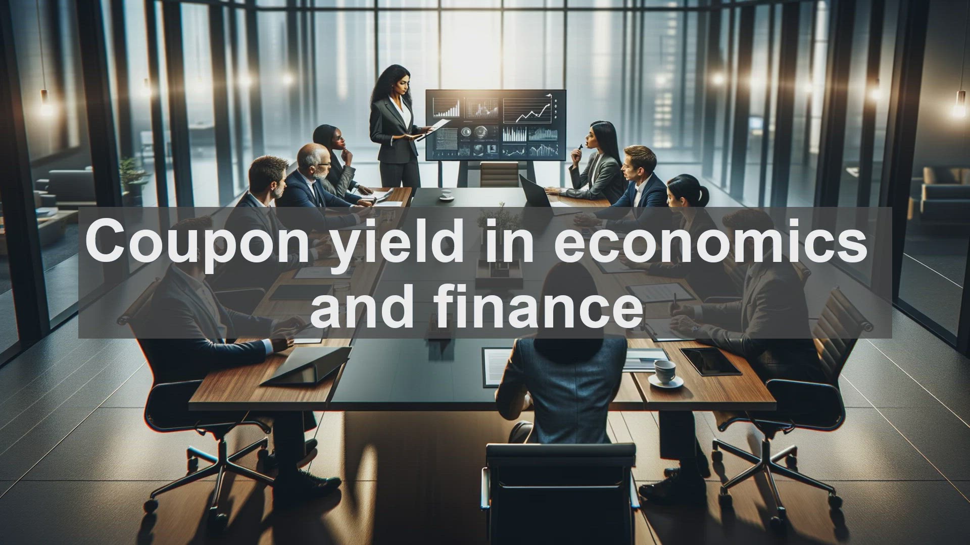 'Video thumbnail for Coupon yield in economics and finance'