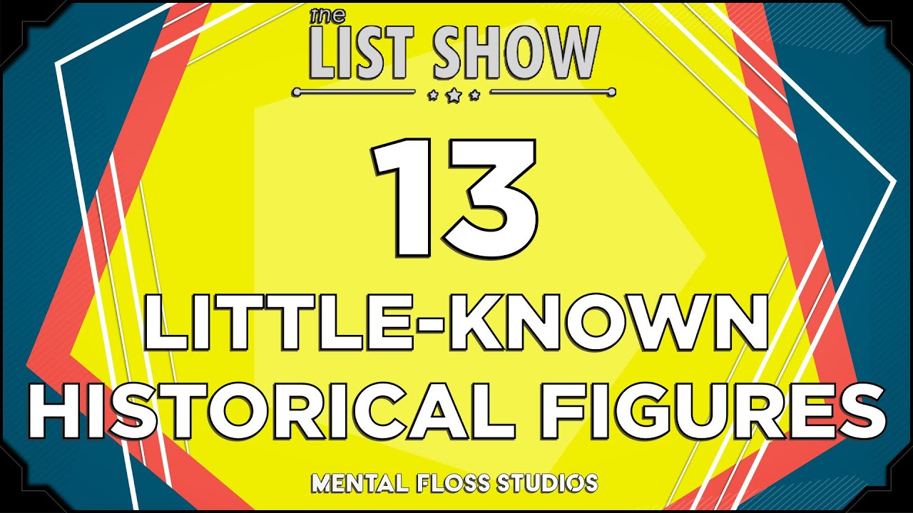 Video thumbnail for 13 Historical Figures You Probably Didn't Learn About | Mental Floss